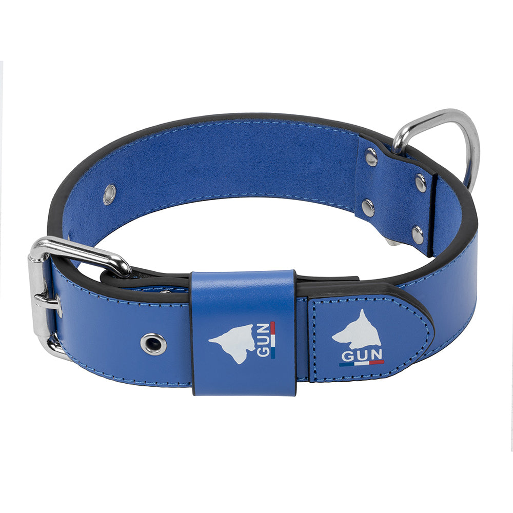 GUN Leather Collar 5 Colors - BIG