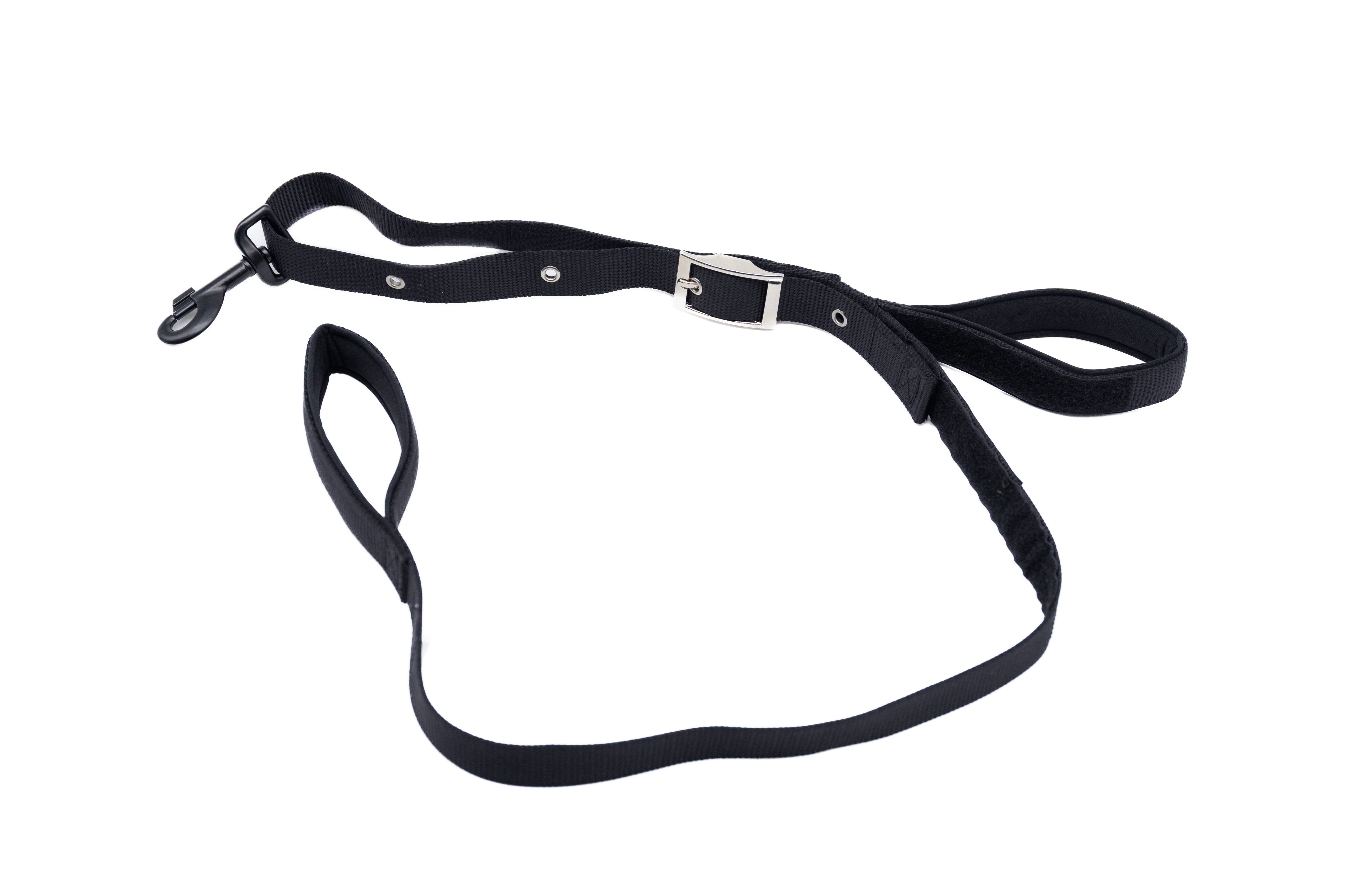 LAISSE DOUBLE POIGNÉE RÉGLABLE