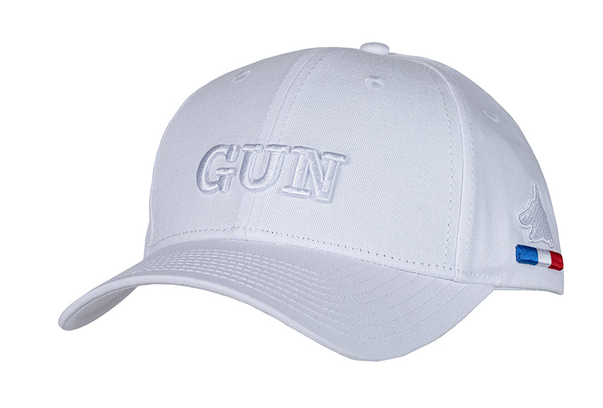 CASQUETTE GUN BLANCHE 2