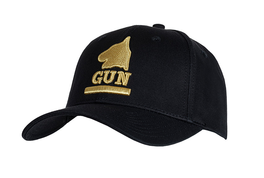 CASQUETTE GUN NOIR ET OR 1