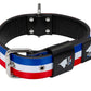 Necklace Blue White Red GUN - BIG