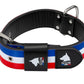 Necklace Blue White Red GUN - BIG