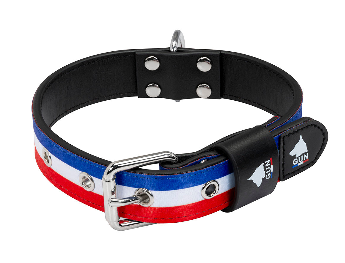 Collier Bleu Blanc Rouge GUN