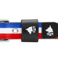 Blue White Red GUN Necklace