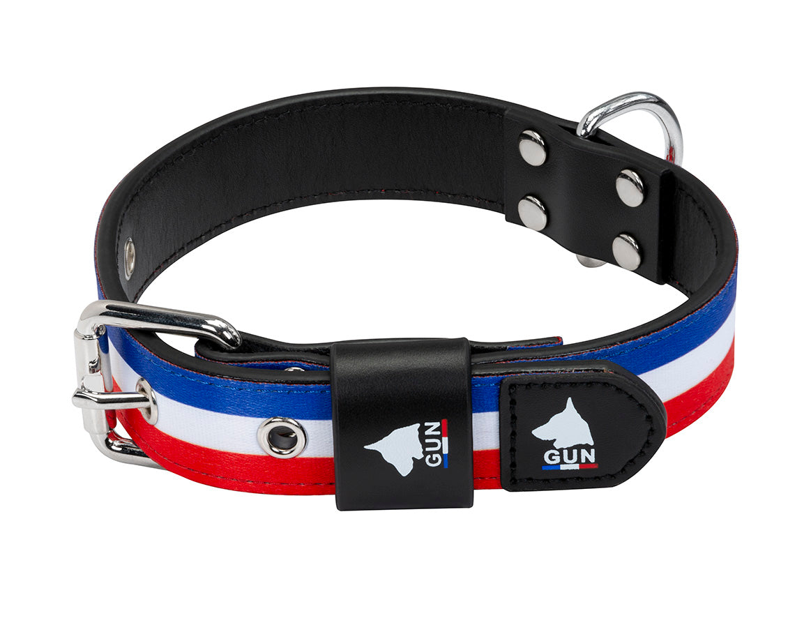 Collier Bleu Blanc Rouge GUN