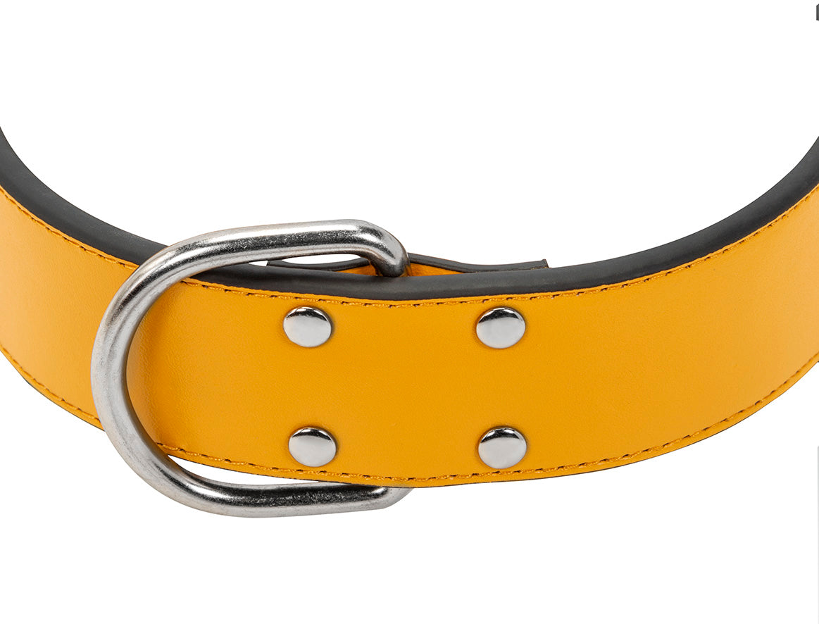 GUN Leather Collar 5 Colors - BIG