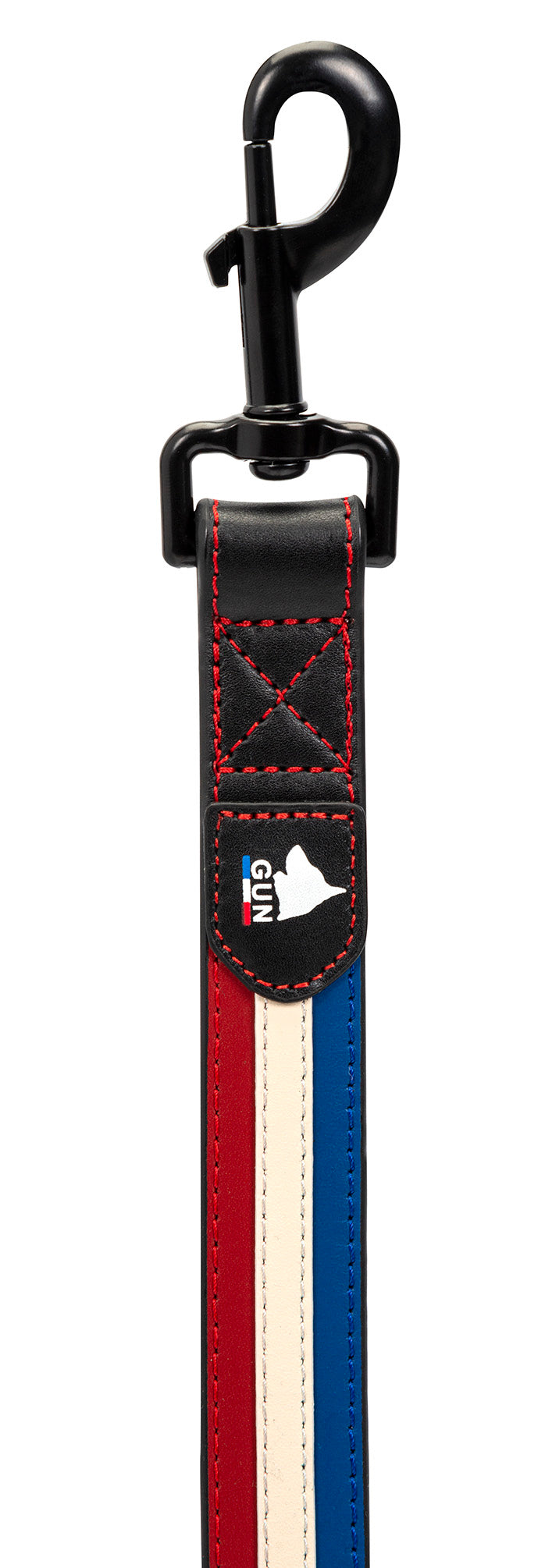 Laisse Cuir Éducation Double Poignée pour chien